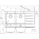Reginox Breda 30 Virtuves izlietne 116x51cm, R33739 Reginox Breda 30 Virtuves izlietne 116x51cm, R33739