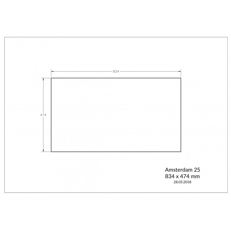 Reginox Amsterdam 25 Virtuves izlietne 86x50cm, R31070