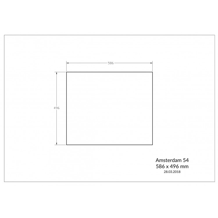 Reginox Amsterdam 54 Virtuves izlietne 60x51cm, R31049