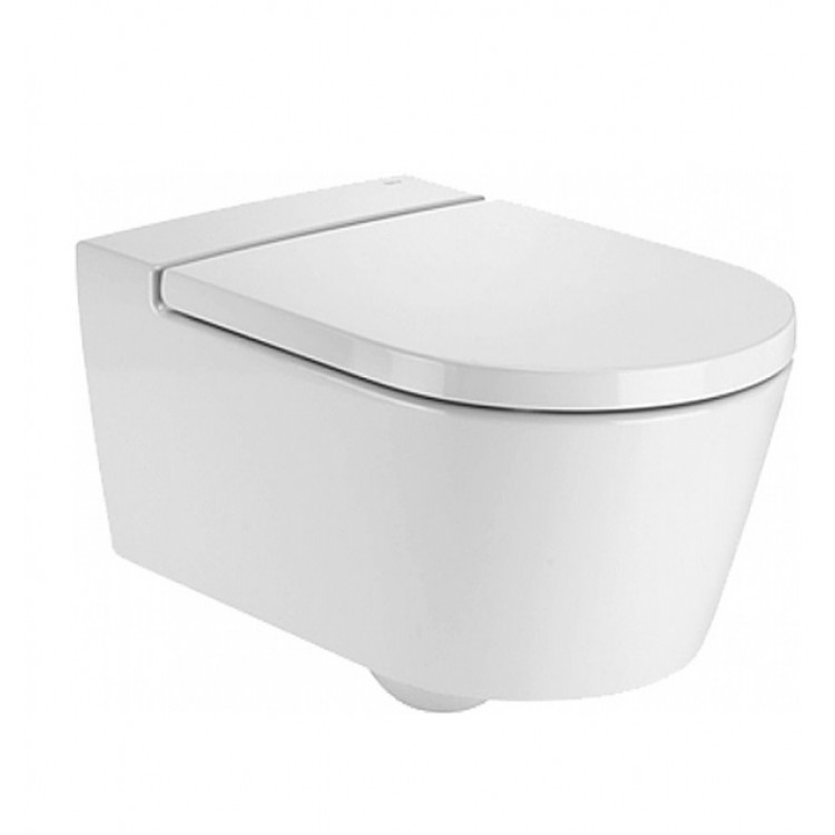 Roca Inspira Rimless WC Подвесной унитаз с Slow Close крышкой Roca Inspira Rimless WC Подвесной унитаз с Slow Close крышкой