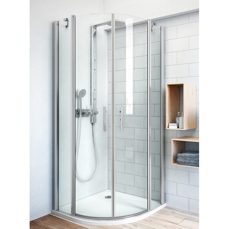 Roth Душевой уголок полукруглый TR2 Light 90cm