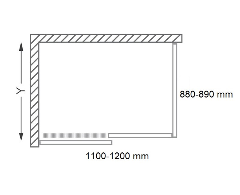 Roth Душевой уголок прямоугольный AMD2/1200+AMB900