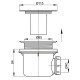 Roltechnik Dušas sifons 90mm, 8100014 Roltechnik Dušas sifons 90mm, 8100014
