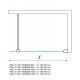Roth Душевая стенкаPHILLY LOFT HORIZON 90x200 cm