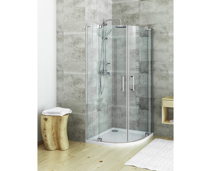 Roth Dušas kabīne pusapaļa GR2N 90-100x90-100cm