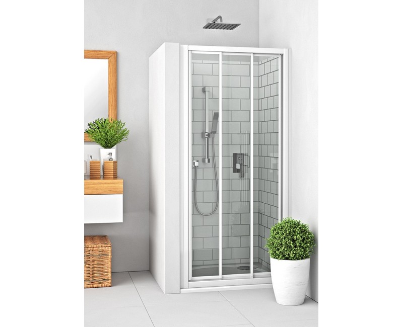 Roth Душевые двери раздвижные PD3N 1000, полистирол