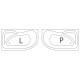 Roltechnik Vanna ACTIVA 160x90 cm Roltechnik Vanna ACTIVA 160x90 cm