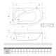 Roltechnik Vanna ACTIVA 160x90 cm Roltechnik Vanna ACTIVA 160x90 cm