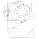 Roth Roltechnik Vanna TULLIP 160x100 cm L/R Roth Roltechnik Vanna TULLIP 160x100 cm L/R
