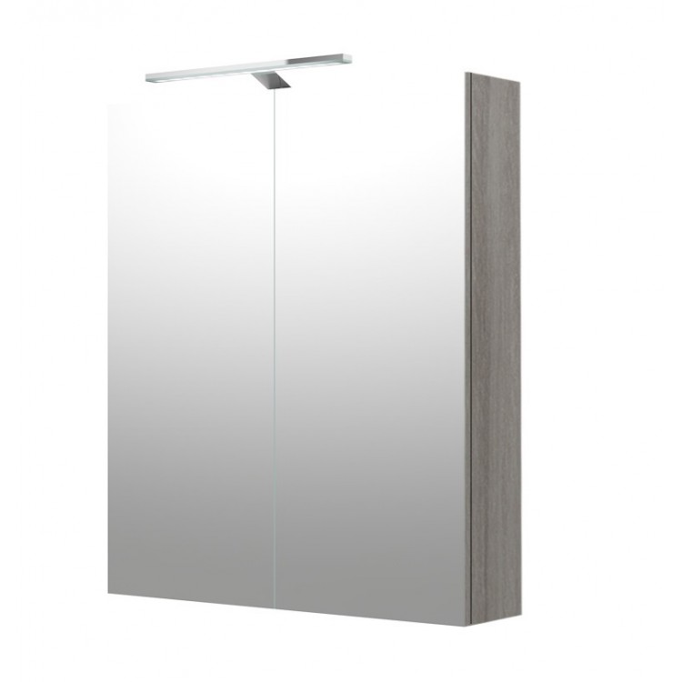 RB SCANDIC Vannas istabas spoguļskapītis, LED, 60 cm 1502303 RB SCANDIC Vannas istabas spoguļskapītis, LED, 60 cm 1502303