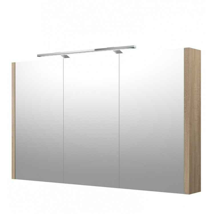 RB SERENA, LUNA Vannas istabas spoguļskapītis 110cm LED 1402810 RB SERENA, LUNA Vannas istabas spoguļskapītis 110cm LED 1402810
