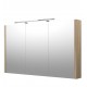 RB SERENA, LUNA Vannas istabas spoguļskapītis 110cm LED 1402810 RB SERENA, LUNA Vannas istabas spoguļskapītis 110cm LED 1402810