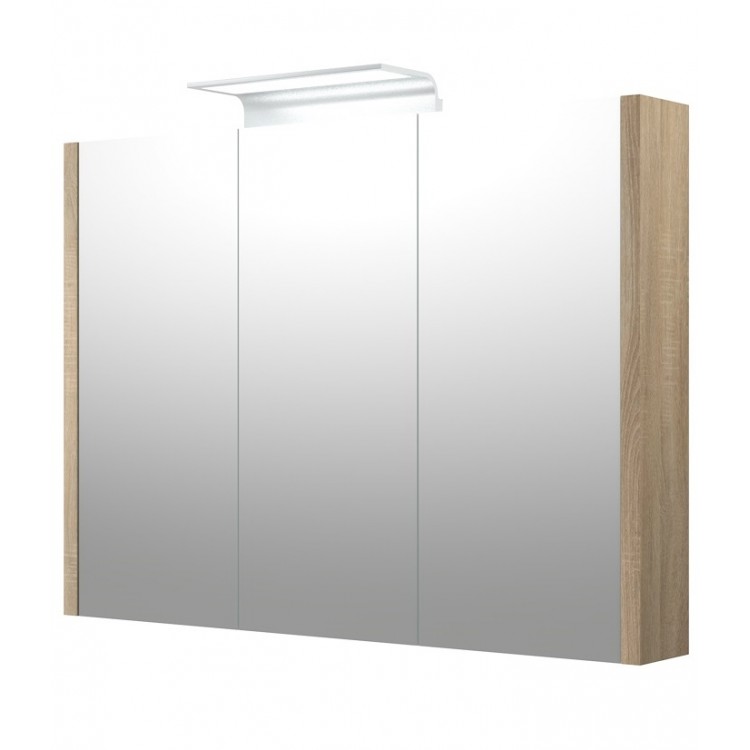RB SERENA Vannas istabas spoguļskapītis, LED, 90 cm 1405610 RB SERENA Vannas istabas spoguļskapītis, LED, 90 cm 1405610