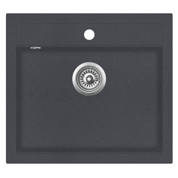 Aquasanita QUADRO Кухонная мойка 565x510mm, SQQ100W-222