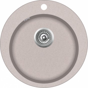Кухонная мойка D505mm c смесителем SR100W/TAP2561