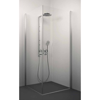 Stikla Serviss Dušas kabīne kvadrātveida AMELIA 100x100cm