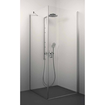 Stikla Serviss Dušas kabīne kvadrātveida FASCINO 90x90cm