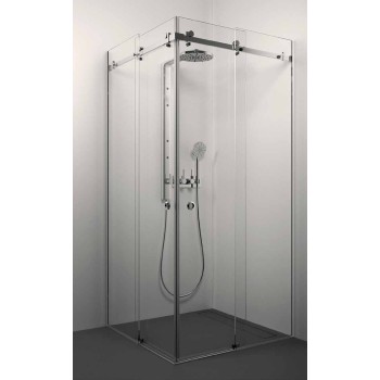 Stikla Serviss Dušas kabīne kvadrātveida SABRINA 100x100cm