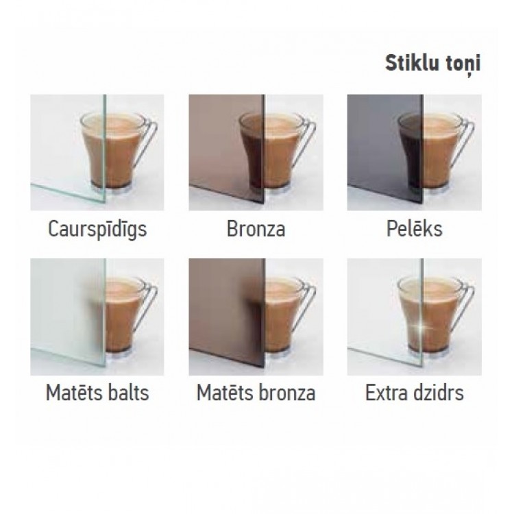 Stikla Serviss Dušas stūris kvadrātveida ANNA 110x110cm Stikla Serviss Dušas stūris kvadrātveida ANNA 110x110cm