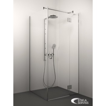 Stikla Serviss Dušas kabīne kvadrātveida VERONICA 100x100cm