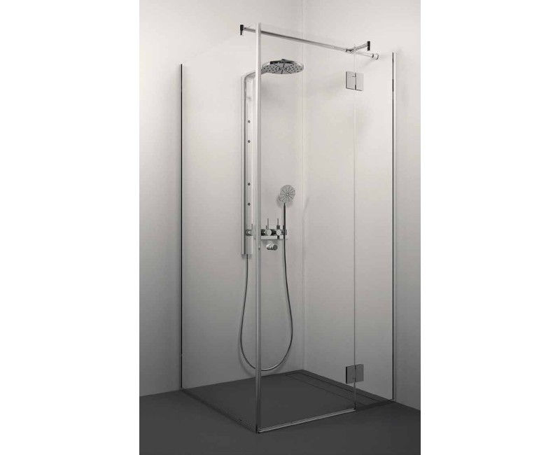Stikla Serviss Dušas stūris kvadrātveida VERONICA 110x110cm
