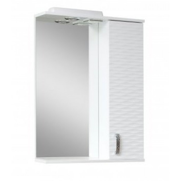 SANSERVIS 3D-55 Vannas istabas skapītis ar spoguli 55cm, 48800 SANSERVIS 3D-55 Vannas istabas skapītis ar spoguli 55cm, 48800