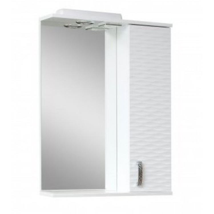 SANSERVIS 3D-65 Vannas istabas skapītis ar spoguli 65cm, 48801 SANSERVIS 3D-65 Vannas istabas skapītis ar spoguli 65cm, 48801