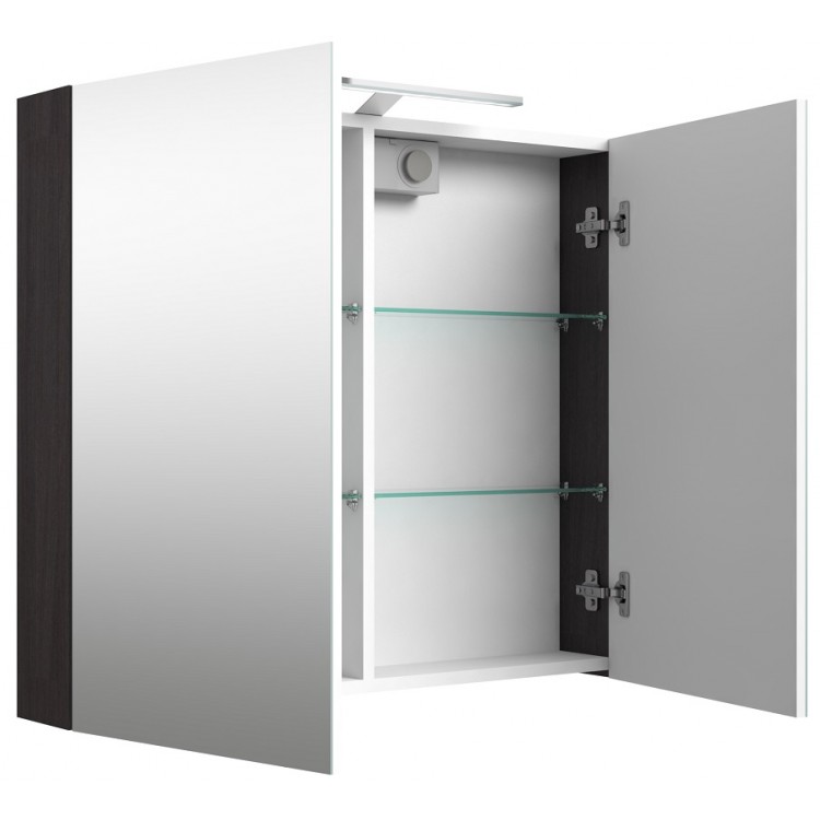 RB SCANDIC Vannas istabas spoguļskapītis 80 cm 1500503 RB SCANDIC Vannas istabas spoguļskapītis 80 cm 1500503