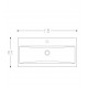RB SCANDIC Шкафчик с раковиной 80cm, 15112501 RB SCANDIC Шкафчик с раковиной 80cm, 15112501