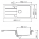 Schock Virtuves izlietne FORMHAUS D-100L 100x50cm Croma Schock Virtuves izlietne FORMHAUS D-100L 100x50cm Croma