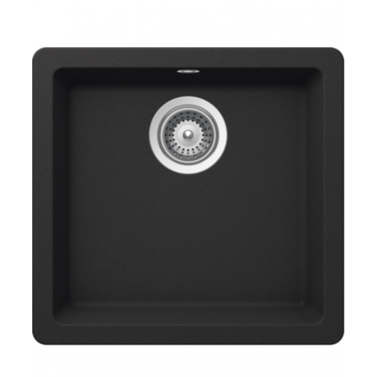 Schock Virtuves izlietne QUADRO N-100S, 45x43cm Onyx Schock Virtuves izlietne QUADRO N-100S, 45x43cm Onyx