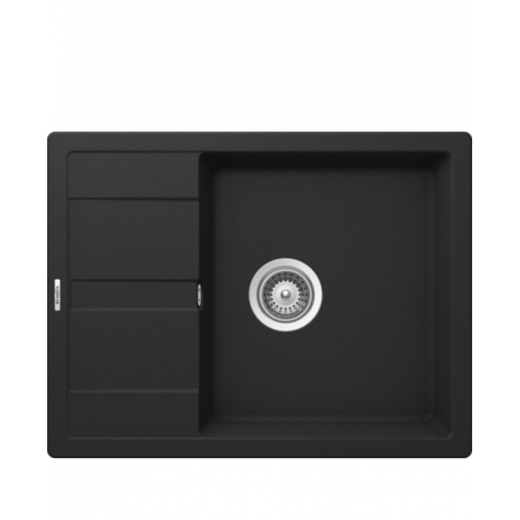 Schock Virtuves izlietne RONDA D-100L, 65x50cm Onyx Schock Virtuves izlietne RONDA D-100L, 65x50cm Onyx
