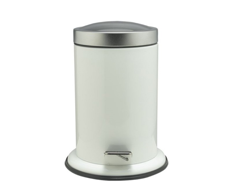Sealskin Acero Мусорное ведро с крышкой 3л, белый