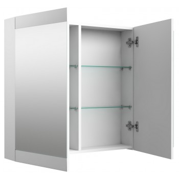 SERENA Retro Vannas istabas spoguļskapītis 80 cm, 1300511