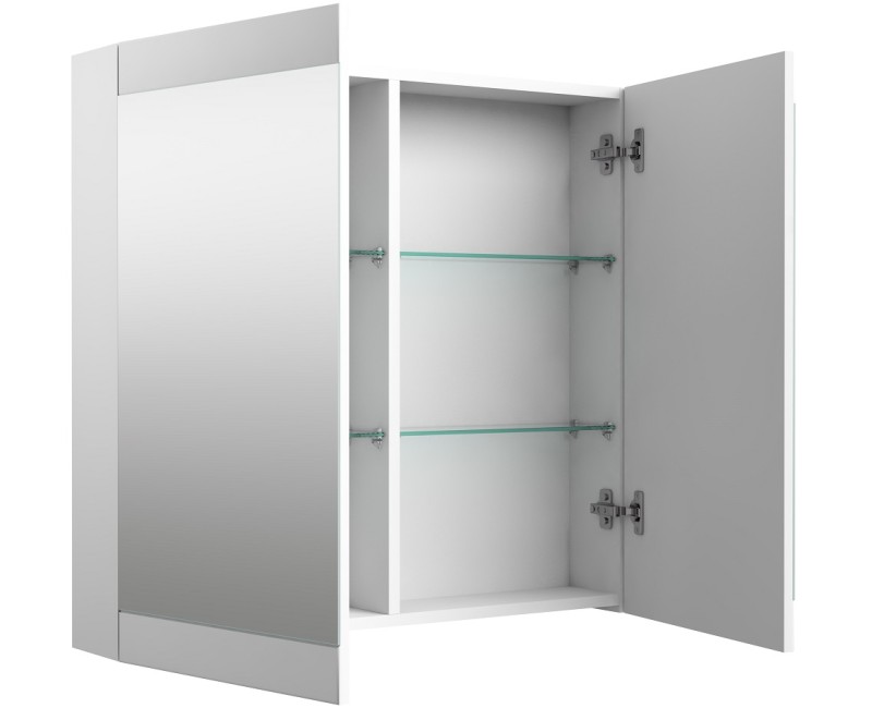 SERENA Retro Шкафчик с зеркальными дверцами 80 cm, 1300511