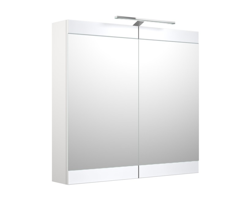 SERENA Retro Шкафчик с зеркальными дверцами 80 cm с LED 1302511