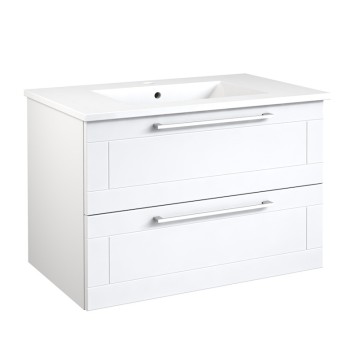 Raguvos baldai SERENA Retro Vannas istabas skapītis ar izlietni 80cm