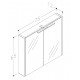 RB SERENA, LUNA Vannas istabas spoguļskapītis LED 75 cm 1402410 RB SERENA, LUNA Vannas istabas spoguļskapītis LED 75 cm 1402410