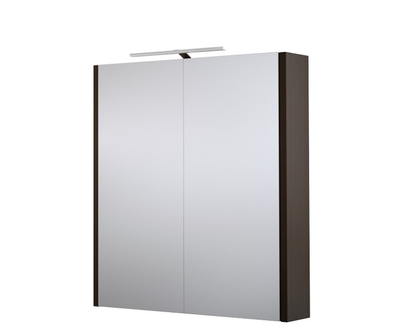Raguvos Baldai  шкафчик с зеркальными дверцами 58.2 см, LED освещение, 1402301