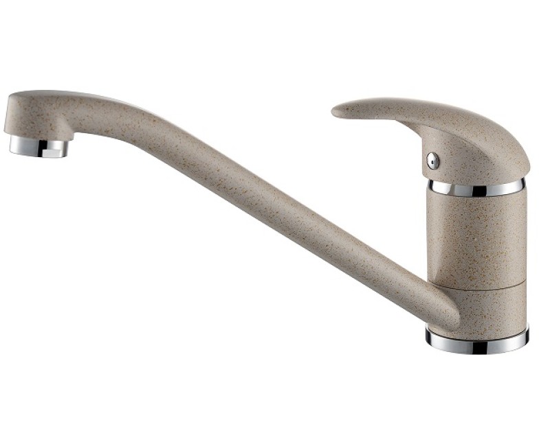 Кухонная мойка D505mm c смесителем SR100W/TAP2561