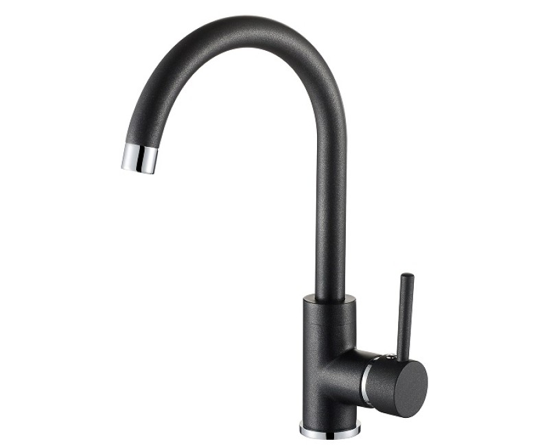 Кухонная мойка D505mm c смесителем SR100W/TAP5523