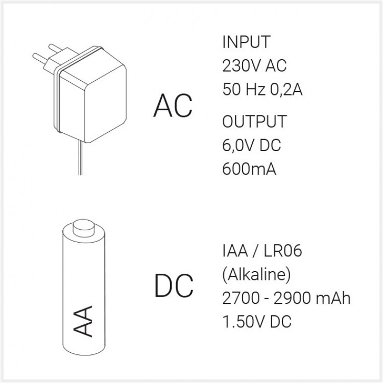 TRES ELECTRONIC Izlietnes jaucējkrāns 230/6V, 39210301 TRES ELECTRONIC Izlietnes jaucējkrāns 230/6V, 39210301