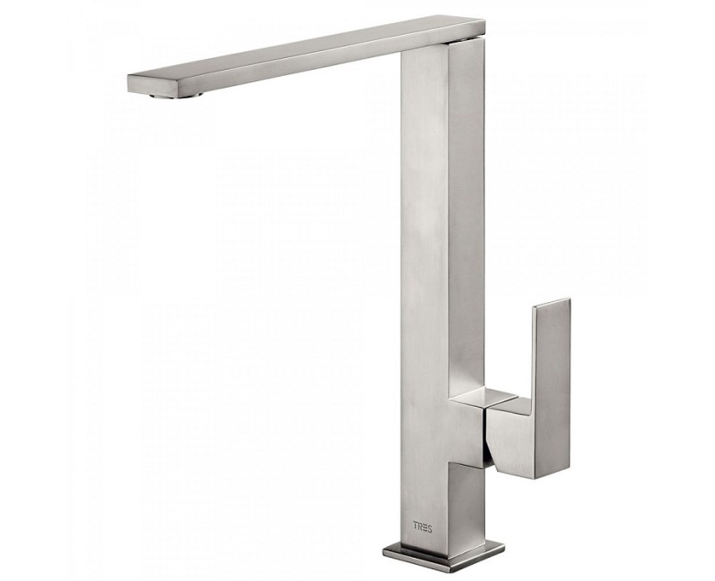 CUADRO-TRES Смеситель для кухни, сталь 50648603
