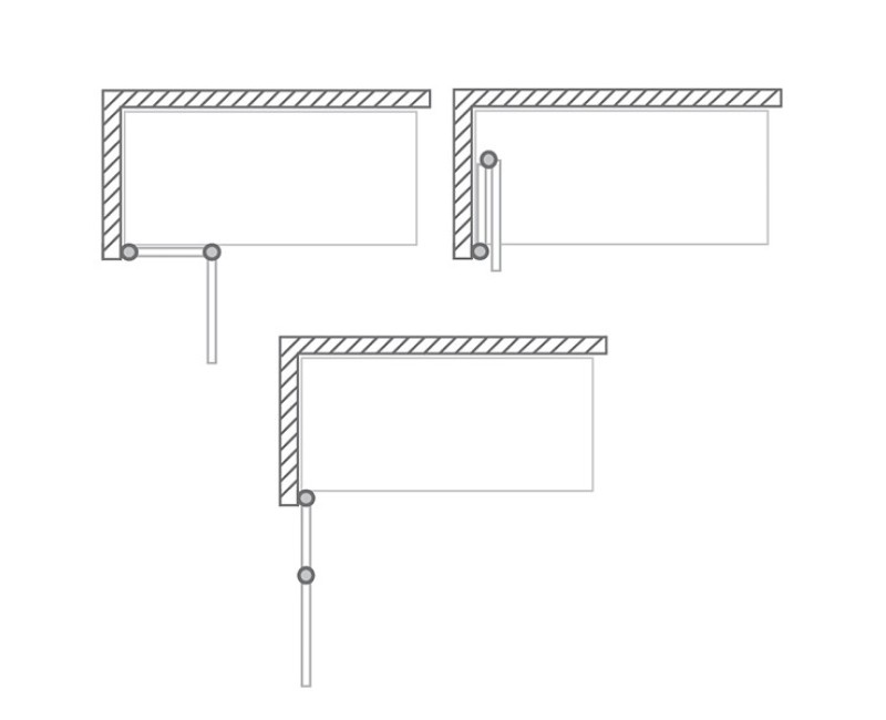 Roth Vannas sieniņa TZV2 1000 L/P