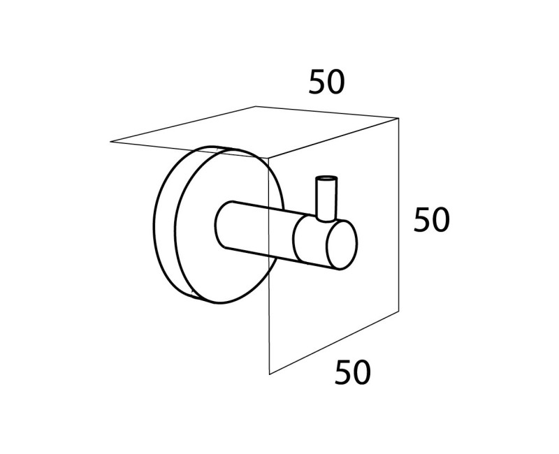 Tiger Boston Black Āķis lielais, melns