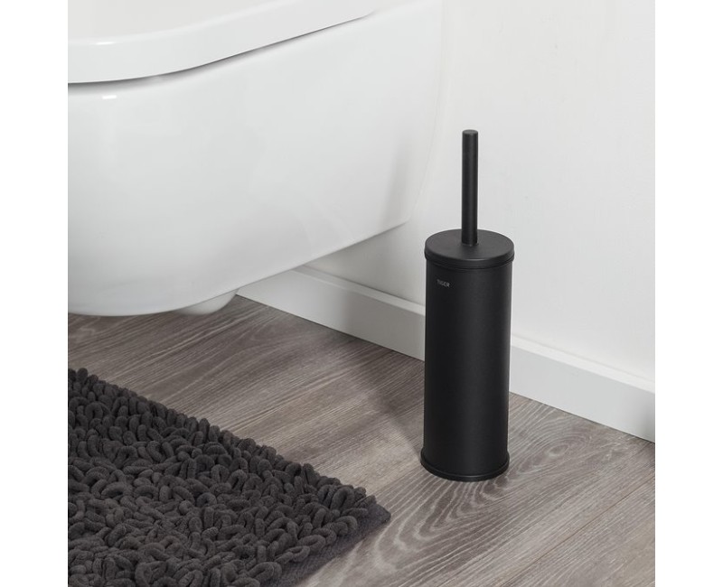 Tiger Boston Black Гарнитур с ёршиком напольный, чёрный