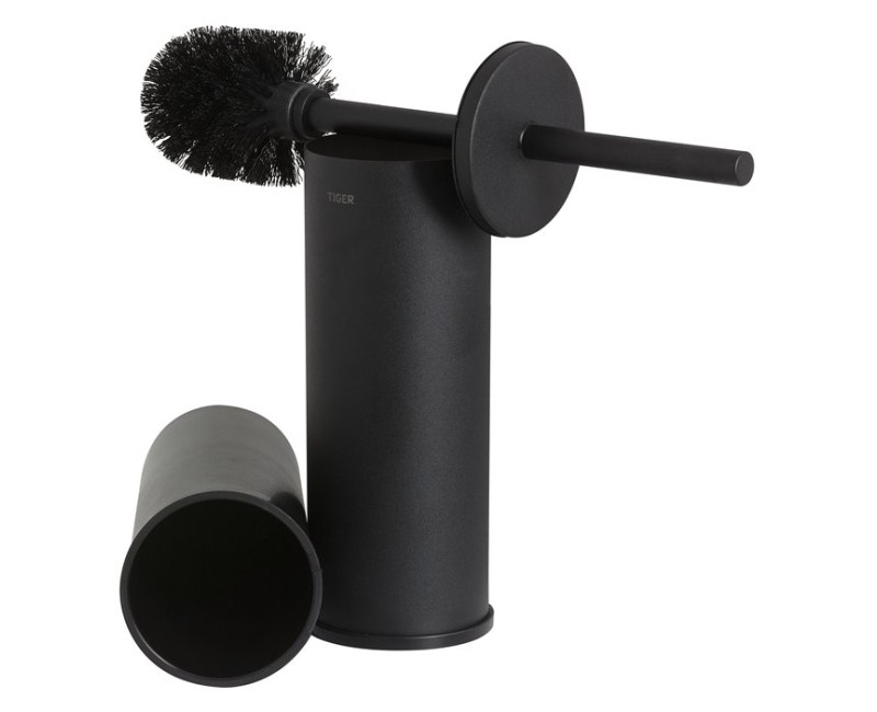 Tiger Boston Black Гарнитур с ёршиком напольный, чёрный