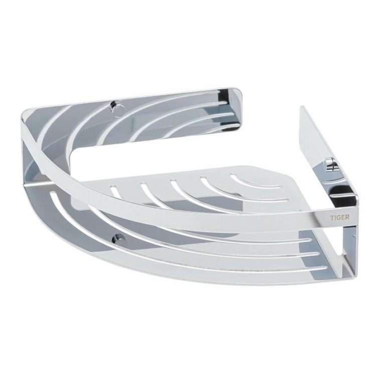 Tiger CADDY Угловая корзина для душа большая, 1400630346 Tiger CADDY Угловая корзина для душа большая, 1400630346