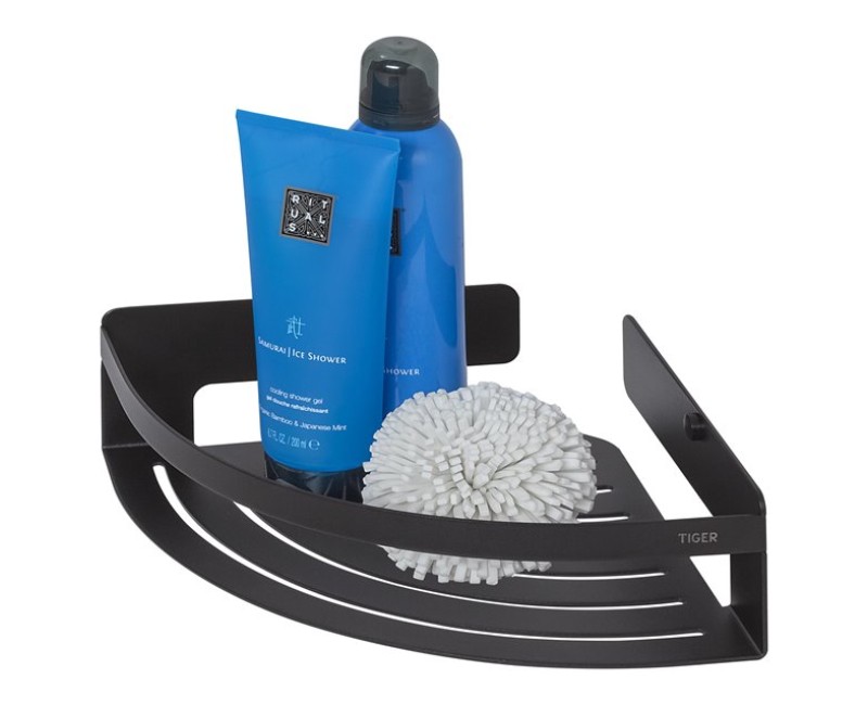 Tiger CADDY Угловая корзина для душа большая, 1400630746