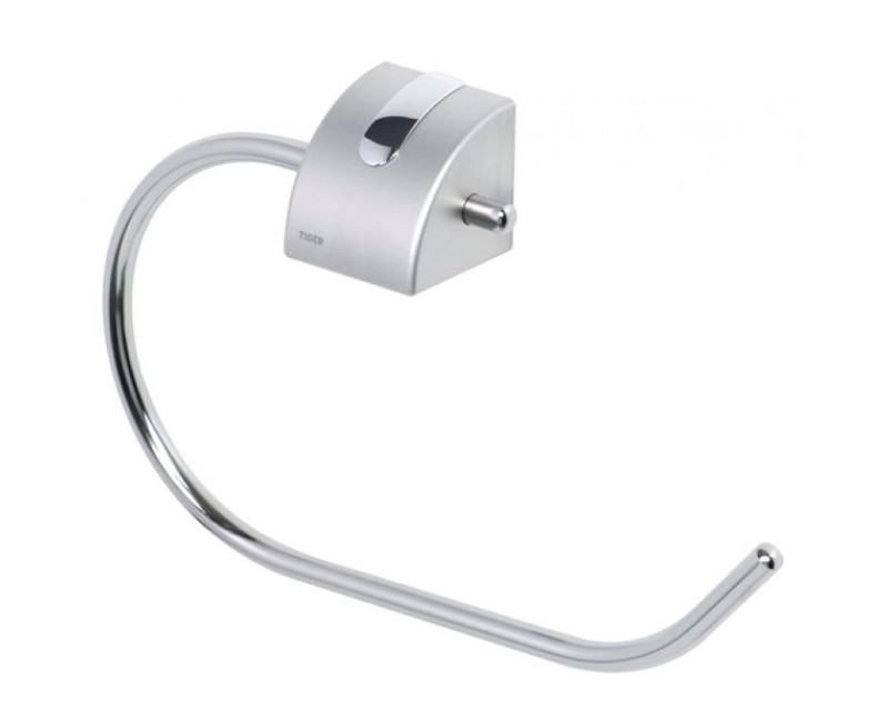 Tiger LINA Кольцо для полотенца,  матовый хром/хром